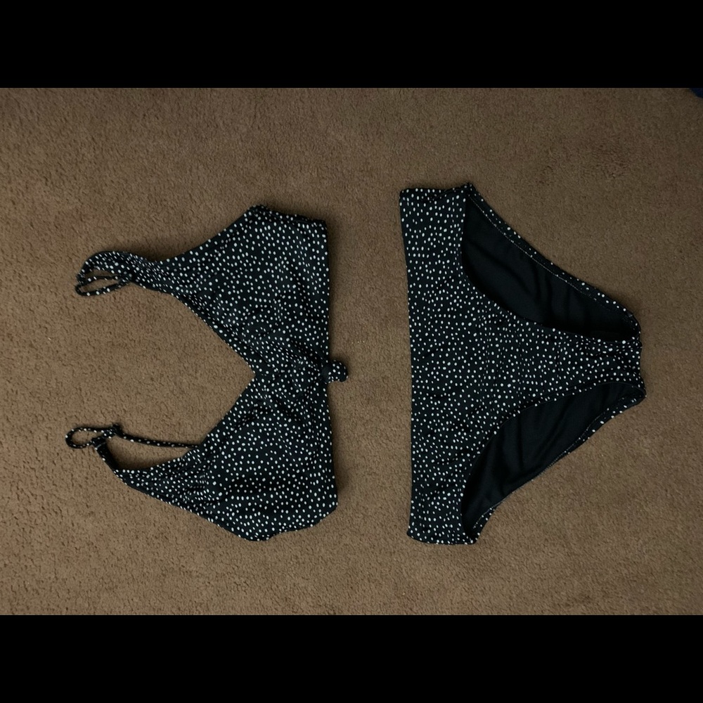 Polka dot bikini